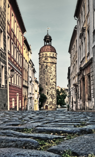 Nikolaiturm in Görlitz hochkant