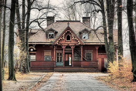Weinberghaus Görlitz im Herbst