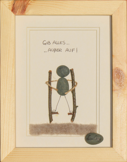 Gib alles ... Außer auf!