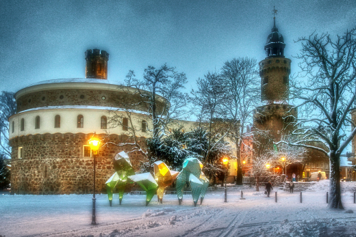 Kaisertrutz Görlitz im Winter
