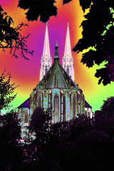 Peterskirche Görlitz künstlerisch farbwirbel