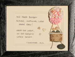 Nun aber bleiben Glauben, Hoffnung, Liebe, ...