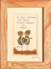 Es gibt Menschen, die passen einfach perfekt ins Herz